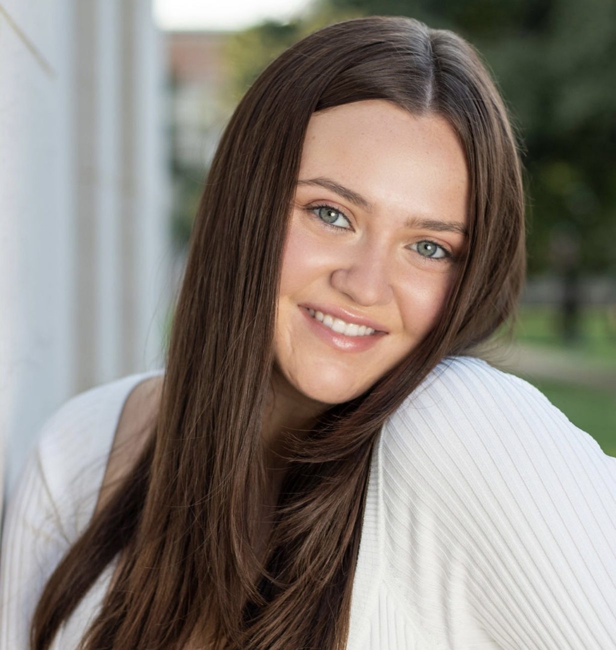 Elena Godbout, Clinical Intern, smiling headshot.